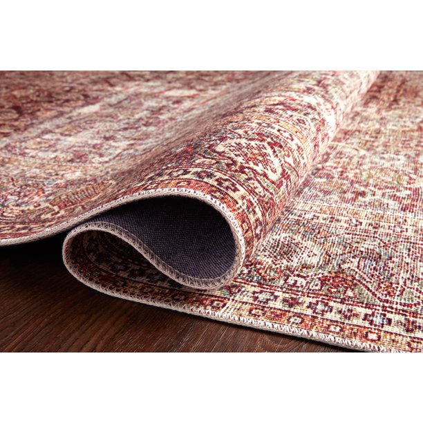 Area Rug Size 5ft x 7ft 6Inch in Printed Cinnamon Sage Oriental