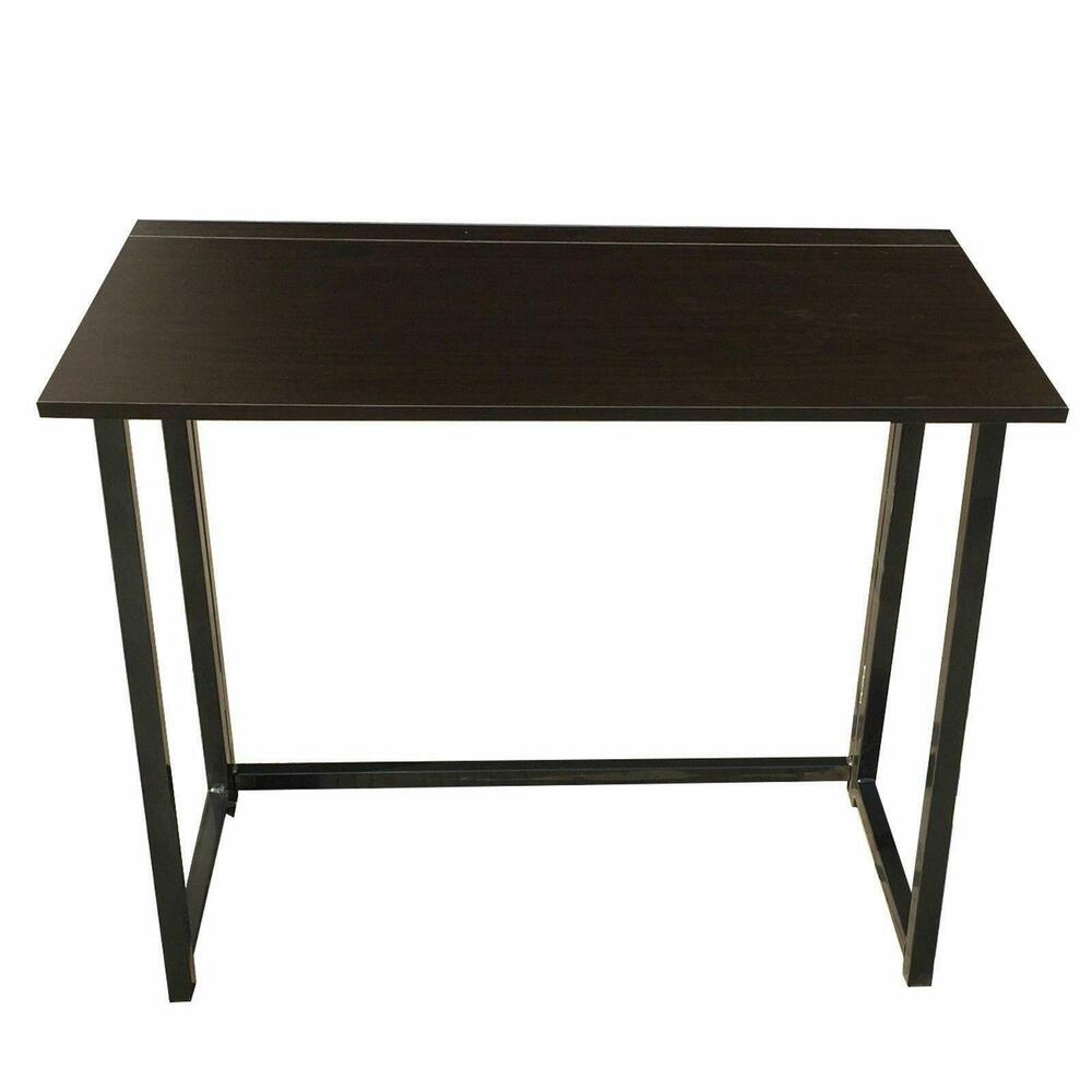 Computer Desk Folding in Black - Vogue Homes