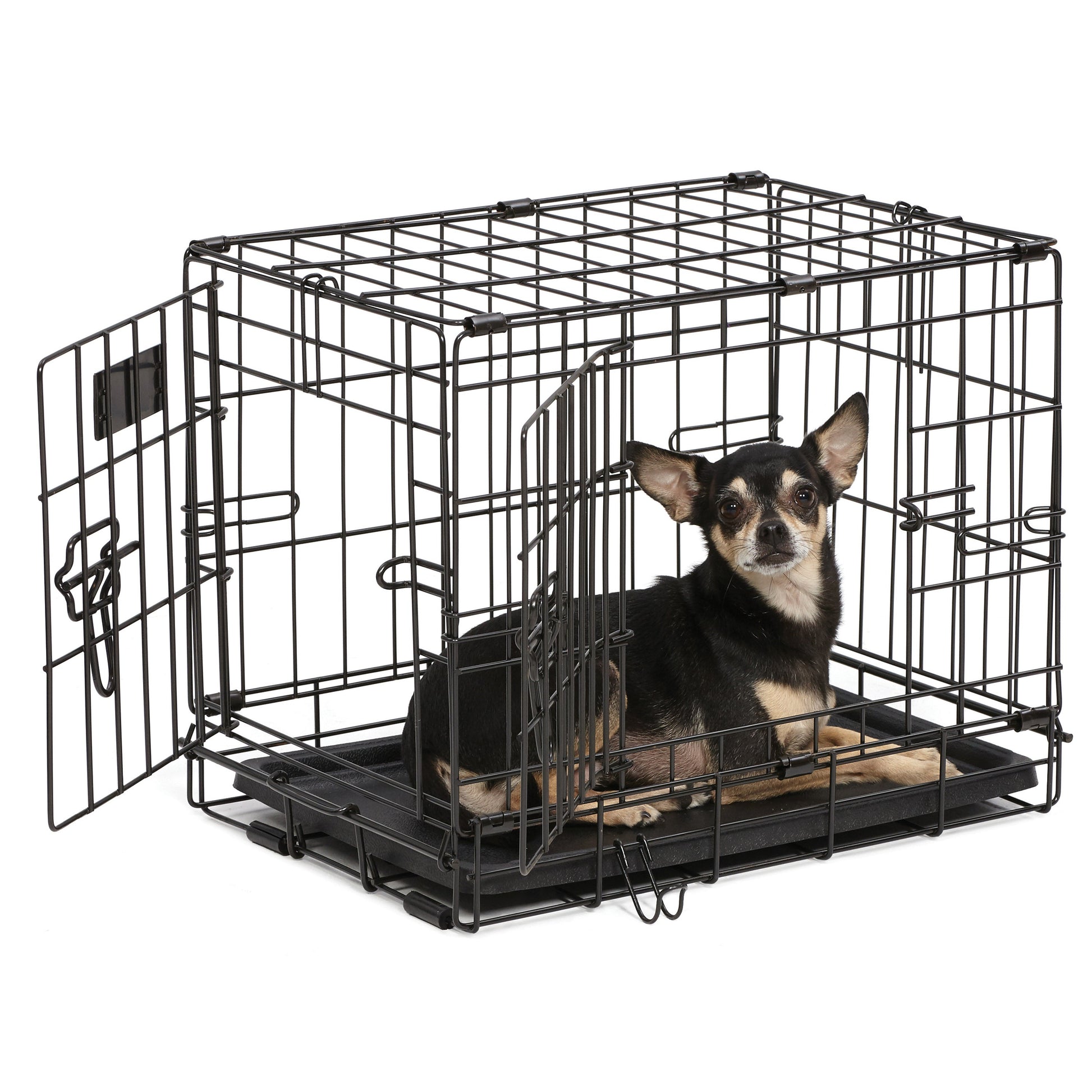 Dog Crate Double Door iCrate 18in - Pets R Family