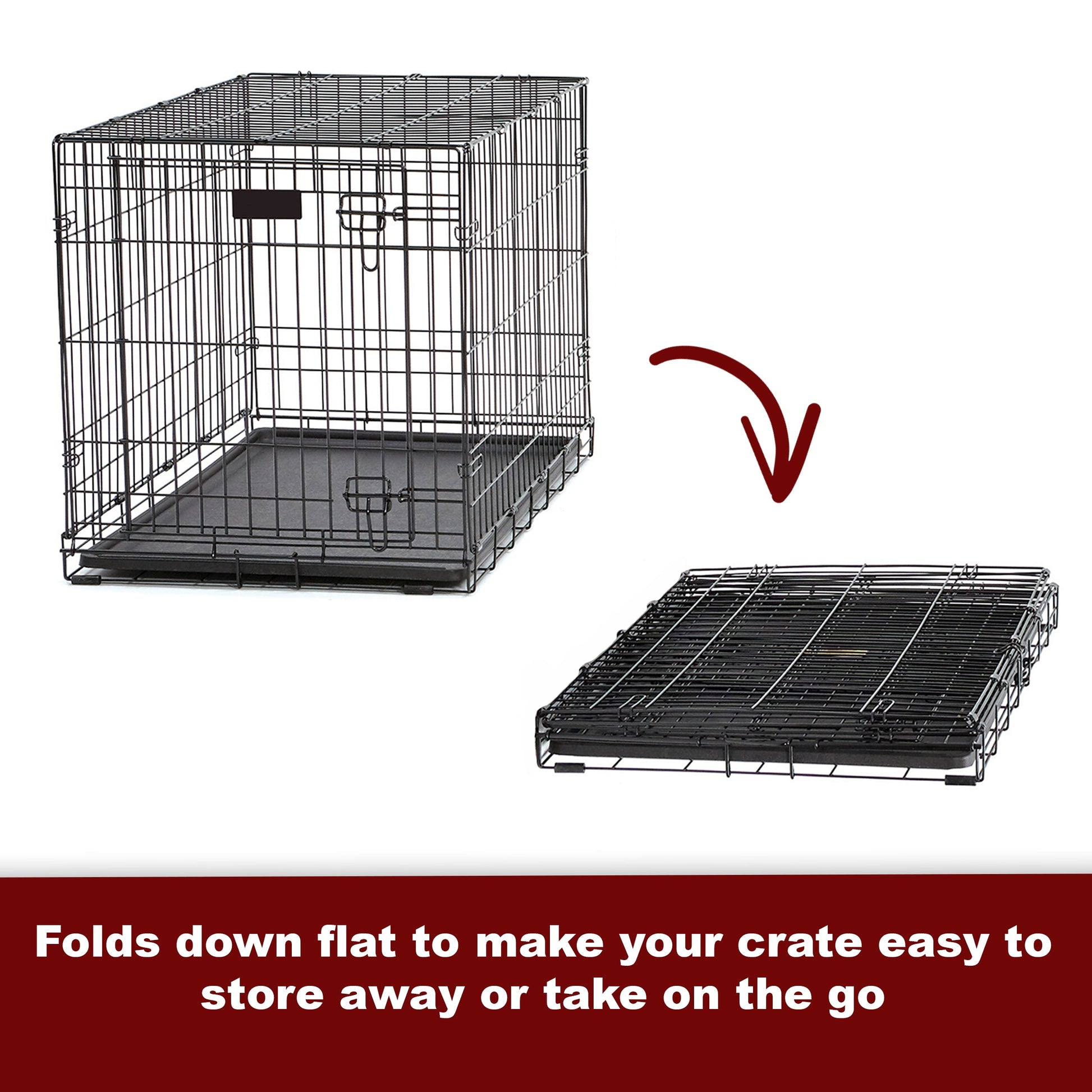 Dog Crate Single Door iCrate 24in - Pets R Family