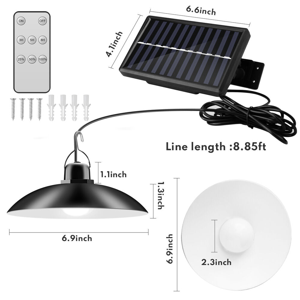 Ceiling Lamp Solar LED - Agape Gardens