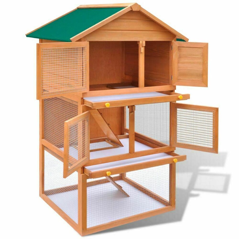 Small Animal House Wooden - Pets R Family