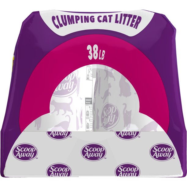 Scoop Away Clumping Cat Litter Scented 38 Pounds