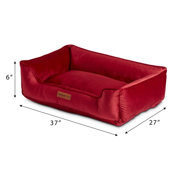 Pet Bed in Red Large