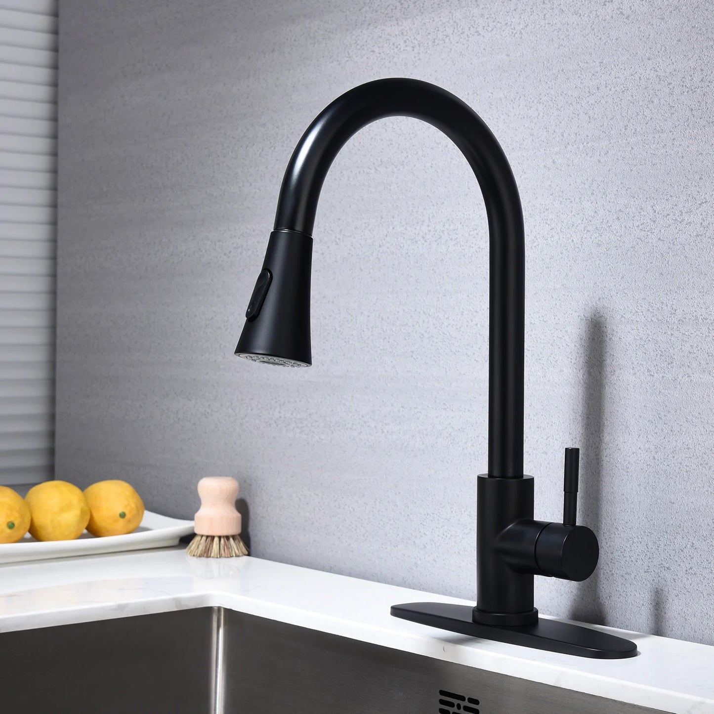 Kitchen Faucet with Pull Out Spray