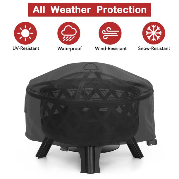 Waterproof Fire Pit Bowl Cover