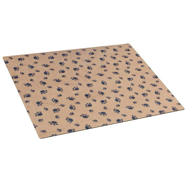 Cat Litter Mat Extra Large Tan Paw