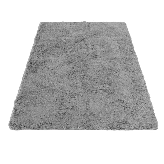 Area Rugs for Bedroom Light Grey 91x63 Inches