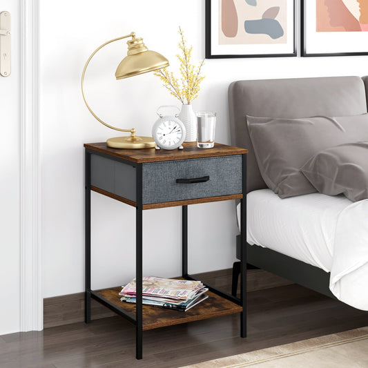Sofa Table for Living Room Nightstand for Bedroom