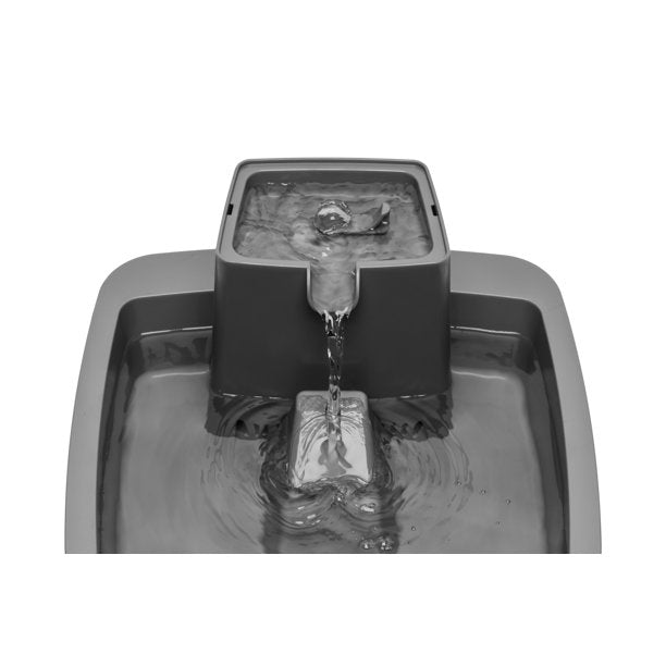 Pet Fountain in 1 Gallon Gray