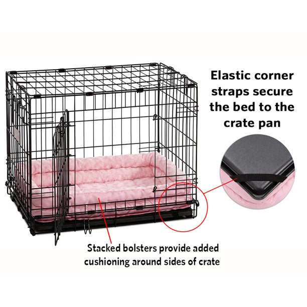 Bed and Crate Mat for Pet 36 Inches in Pink