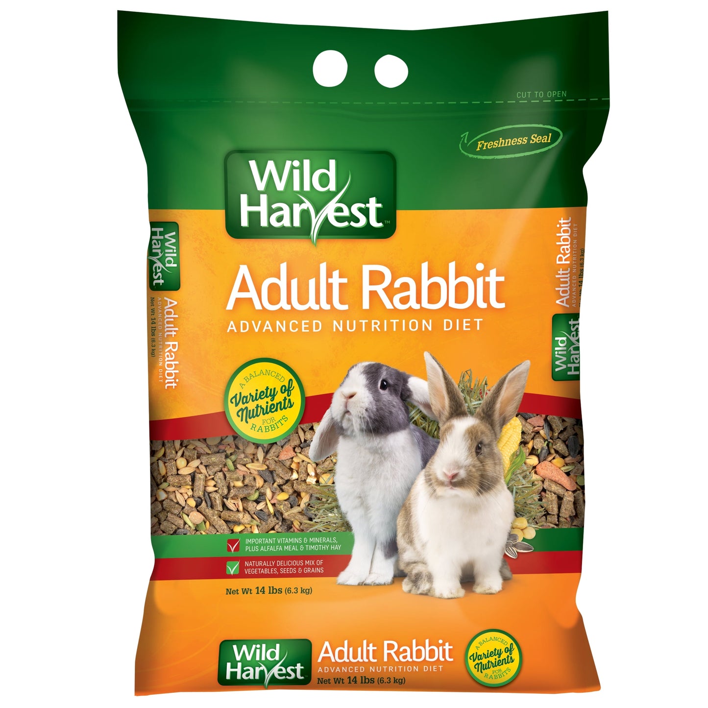 Wild Harvest Advanced Nutrition Adult Rabbit 14 Pounds