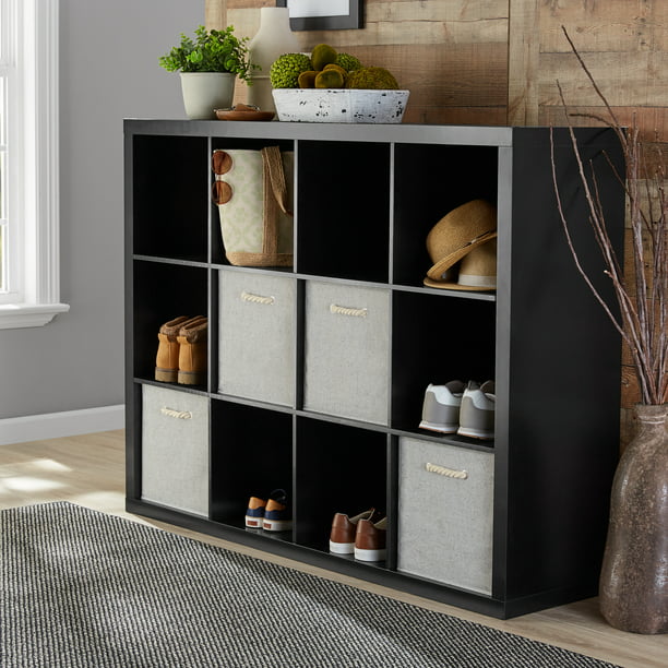 Storage Organizer in Solid Black