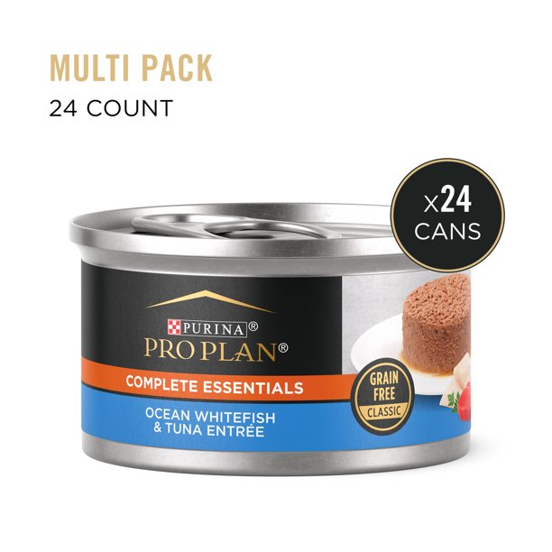 Purina Pro Plan Ocean Whitefish and Tuna Entree in Sauce