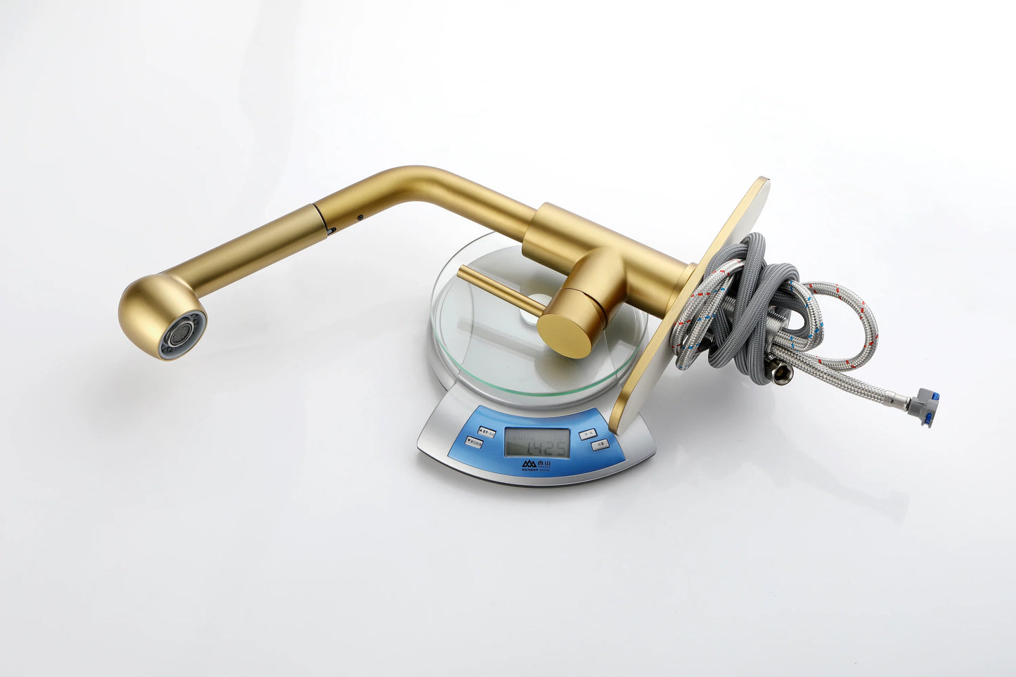 Faucets with Dual Spray Function in Gold