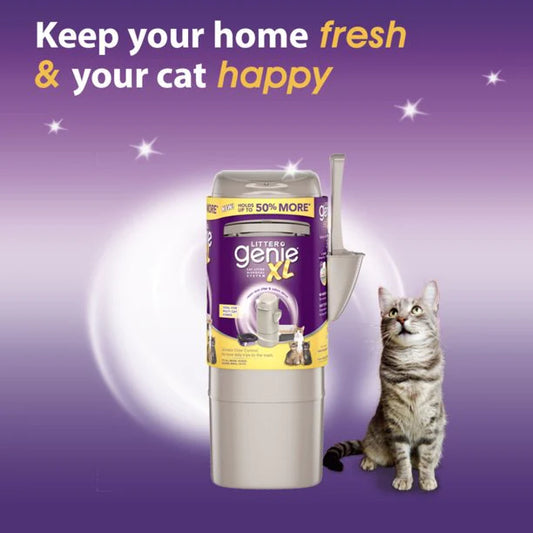 Litter Genie Cat Litter Disposal System Extra Large Silver