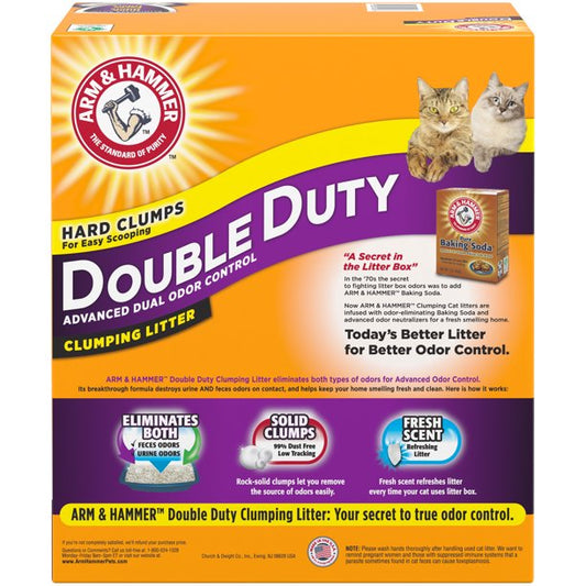 Double Duty Clumping Cat Litter 40lb