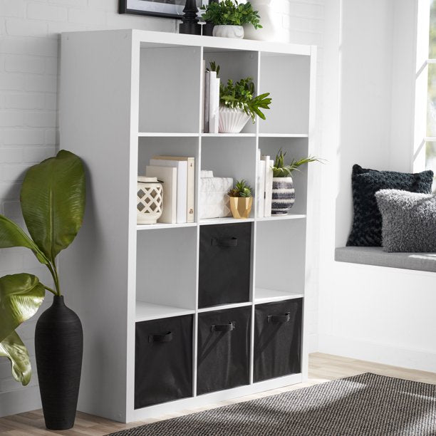 Storage Organizer in White Texture