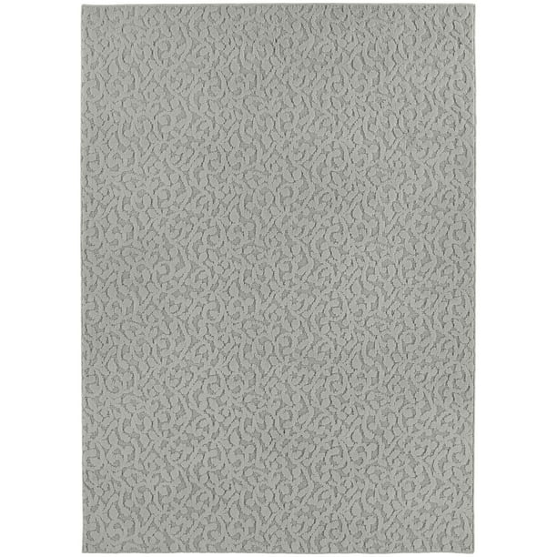 Garland Area Rug Silver 6x9 Feet