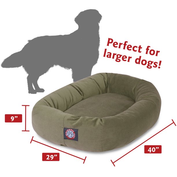 Pet Bed For Dogs Sage Large