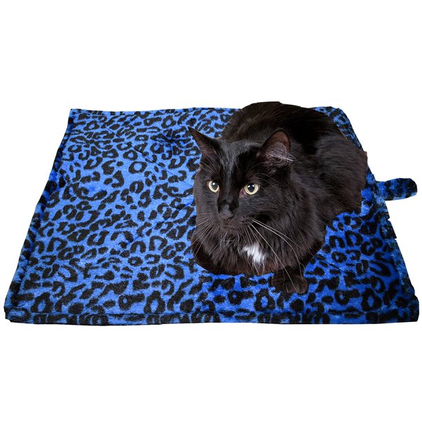 Mat Bed for Pet in Blue Regular