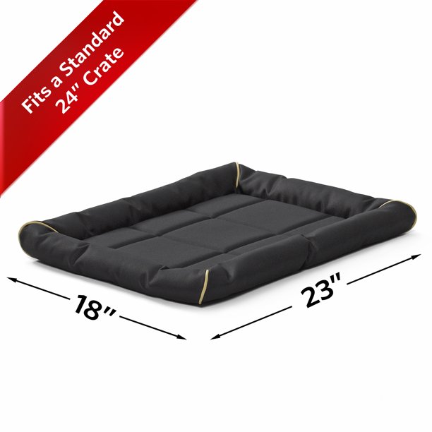 Bed for Dog 24 Inch in Black