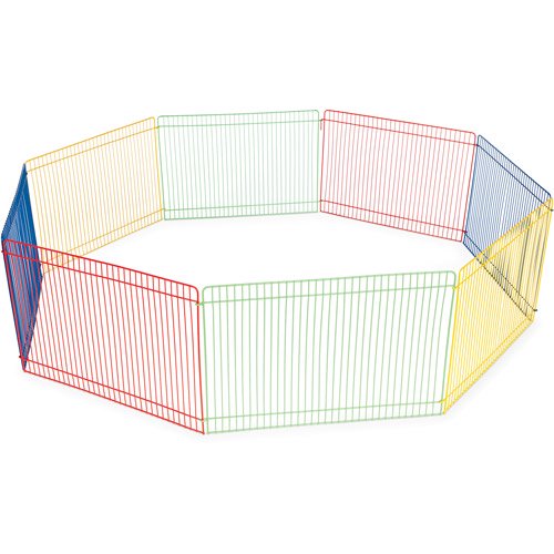 Pet Playpen Multicolor with 8 Panel