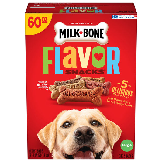 Milk Bone Flavor Snacks Large Dog Biscuits