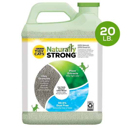 Tidy Cats Cat Litter Naturally Strong Scented 20 Pounds