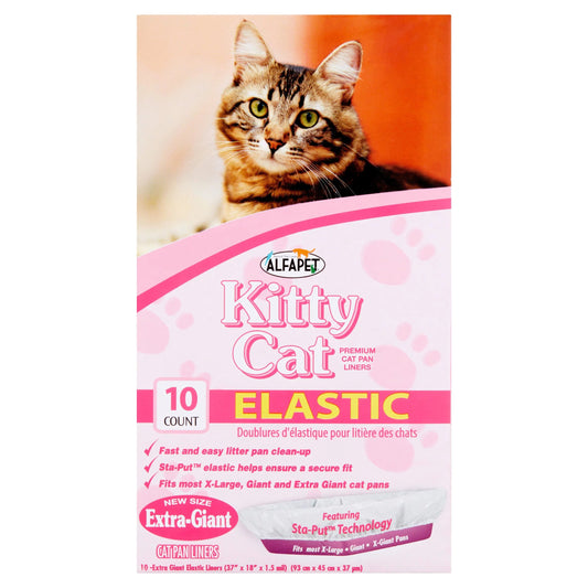 Alfape Cat Elastic Litter Box Liners 10 Pack