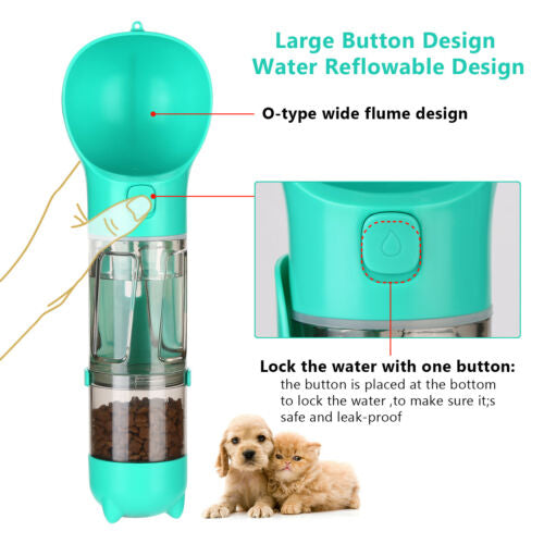 Multifunctional Dog Water Bottle