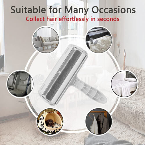 Pet Hair Lint Remover in Grey White