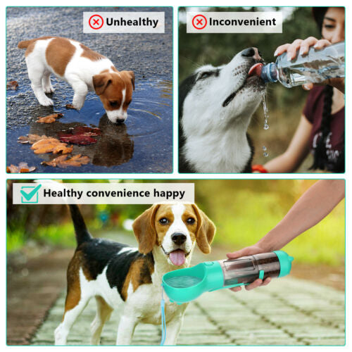 Multifunctional Dog Water Bottle