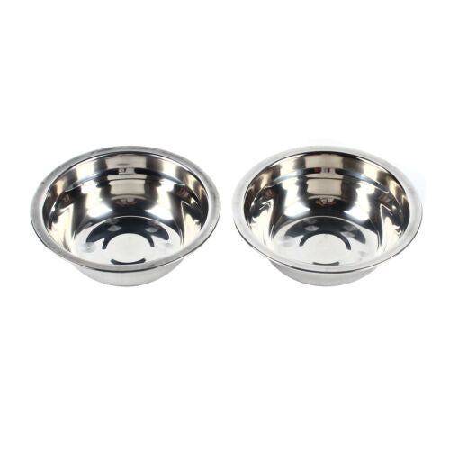 Pet Double Bowl Feeder Set