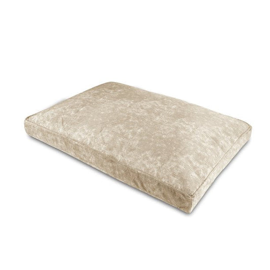 Pet Dog Bed Rectangle in Tan