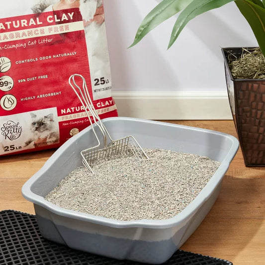 Natural Clay Cat Litter 25 Pounds