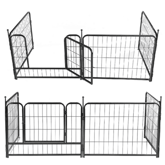 Pet Fence Barrier in Black 32x24 Inches