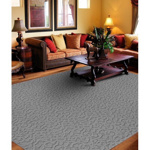 Garland Area Rug Silver 6x9 Feet