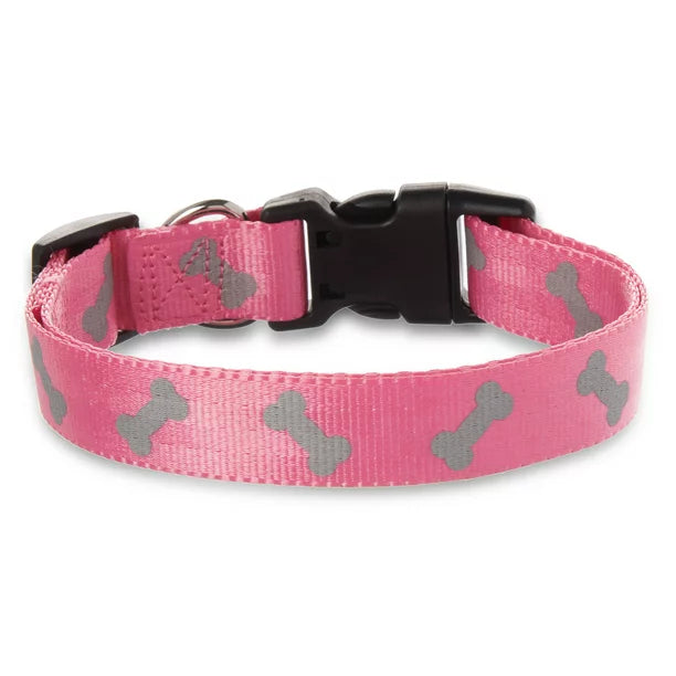 Pet Collar in Medium Pink