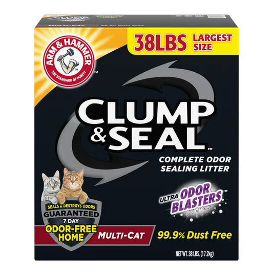 Clumping Cat Litter Odor Blaster 38 Pounds