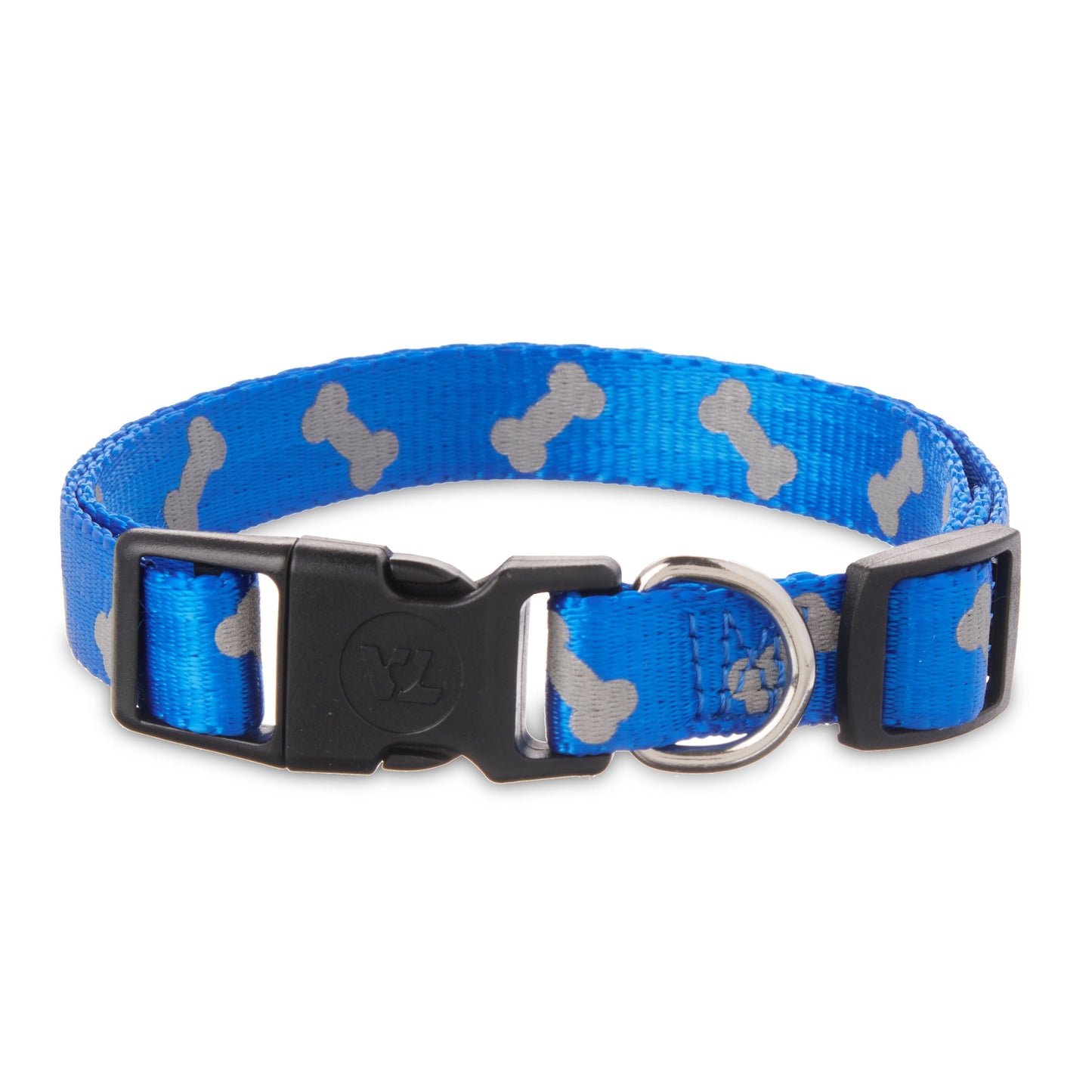 Dog Collar in Blue Medium Size