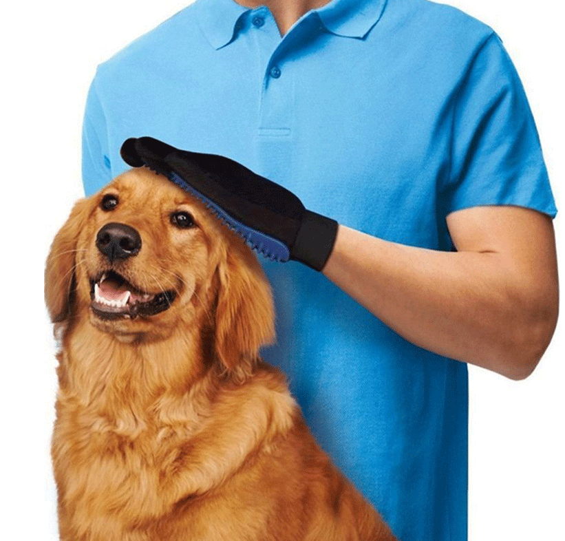 Pet Hair Brush Comb Massage Gloves