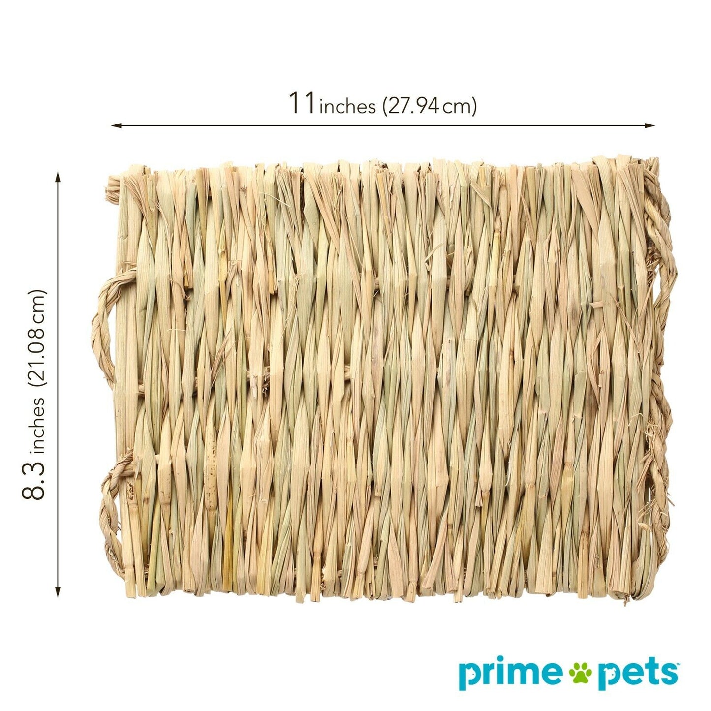 Grass Mat Woven Pet Bed for Rabbits