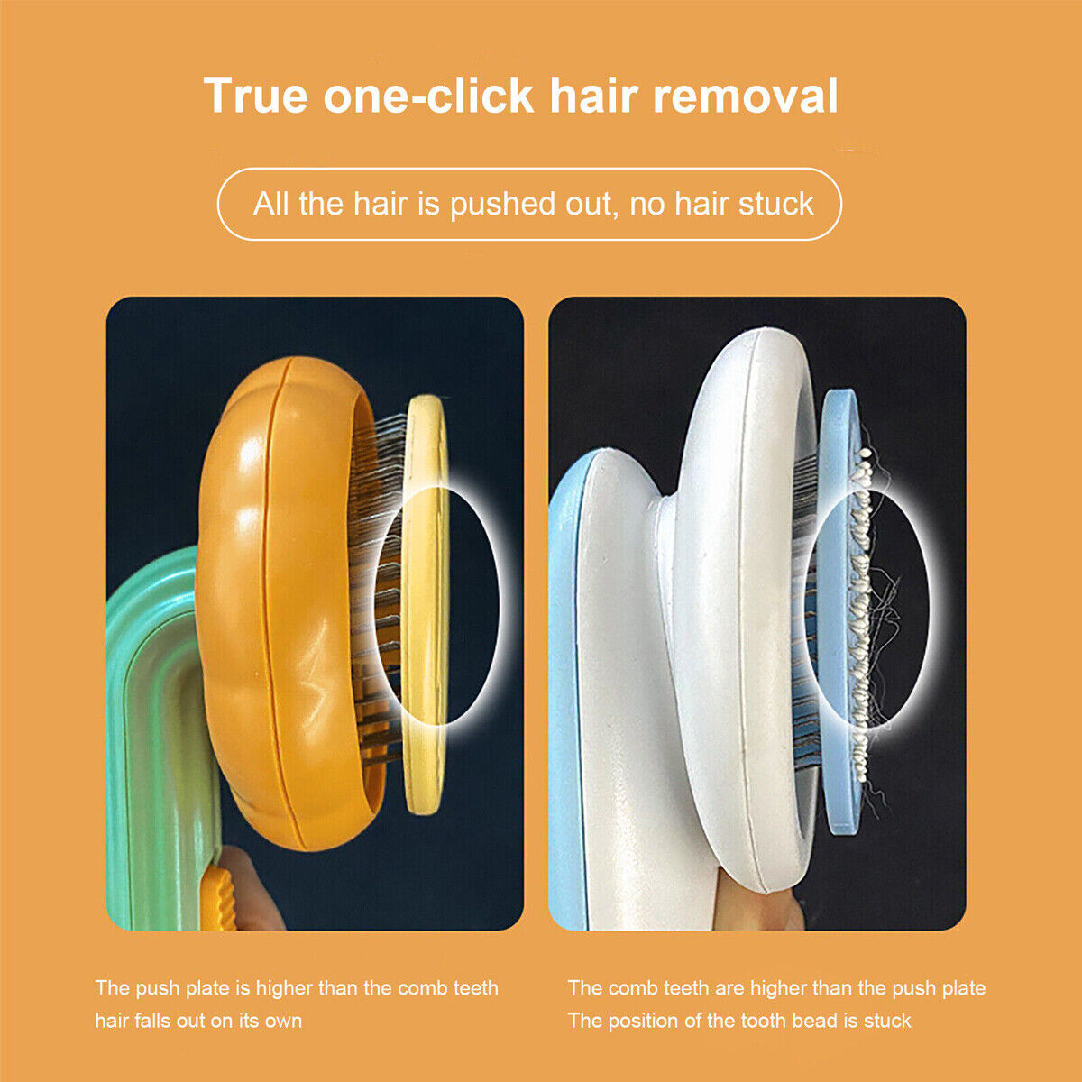 Pet Self Cleaning Massage Comb