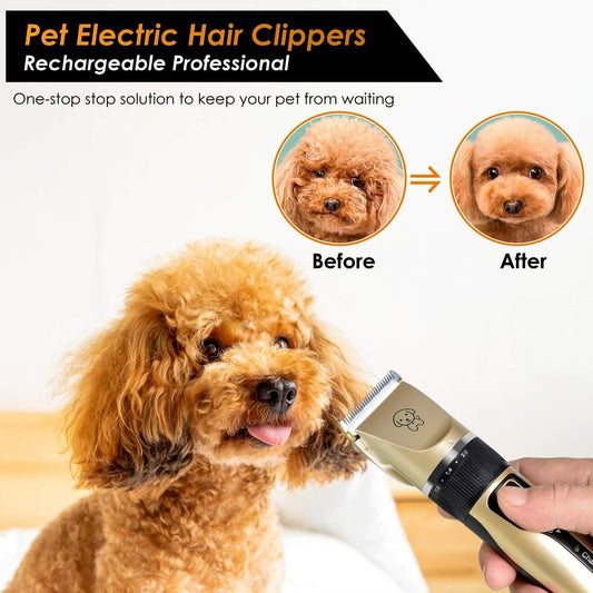 Pets Professional Grooming Clippers Kit