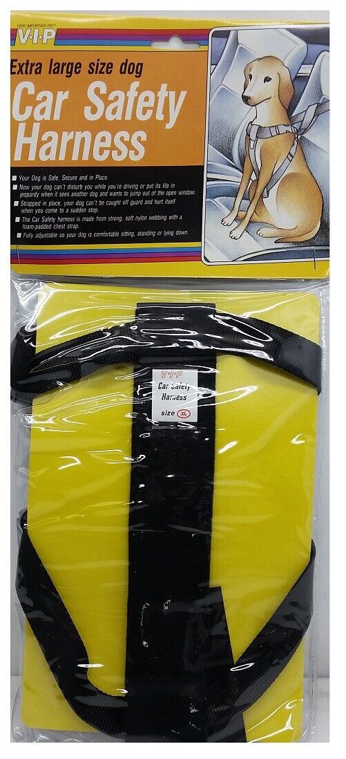 Dog Car Safety Harness in Black