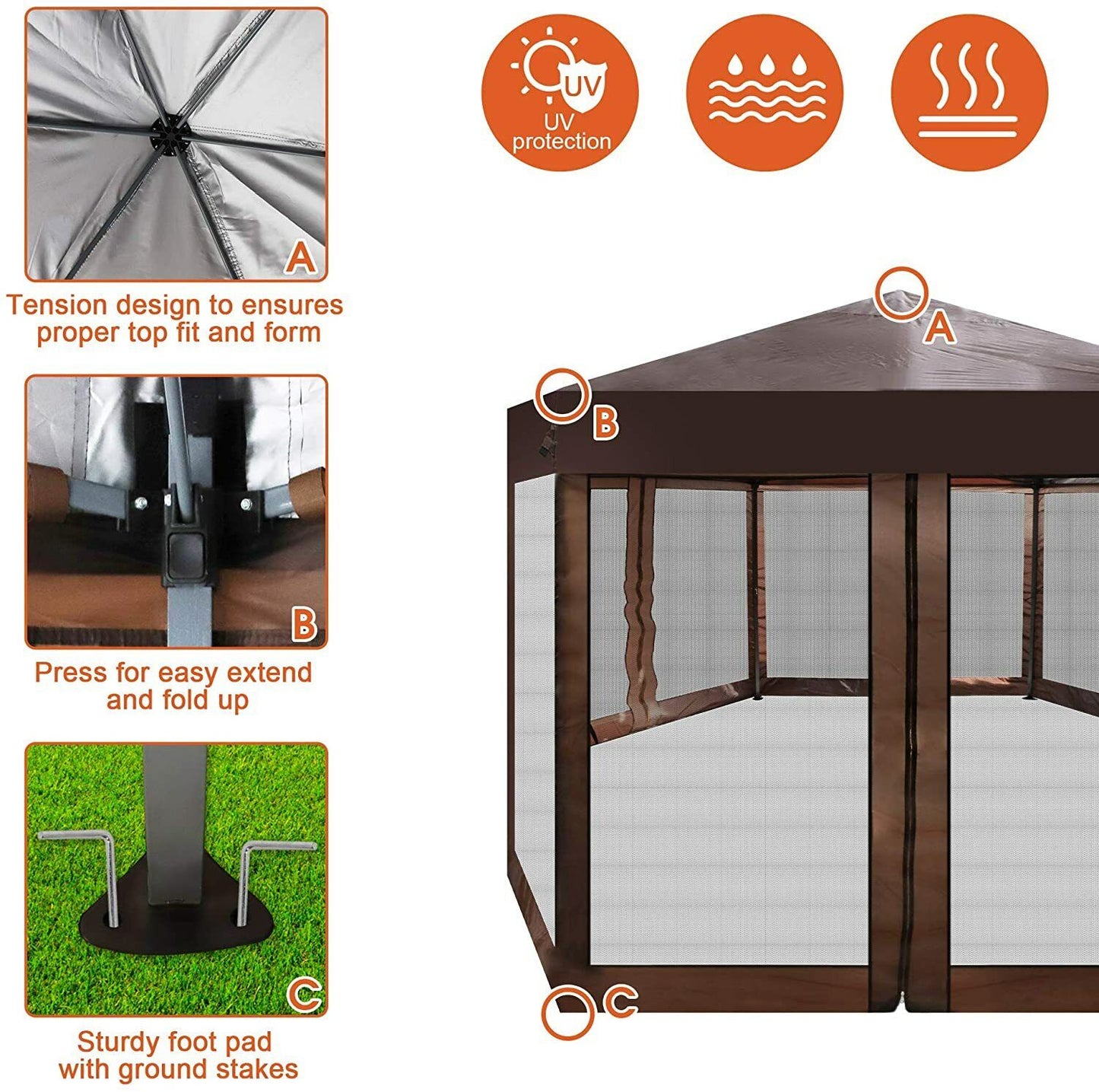 Foldable Canopy Tent