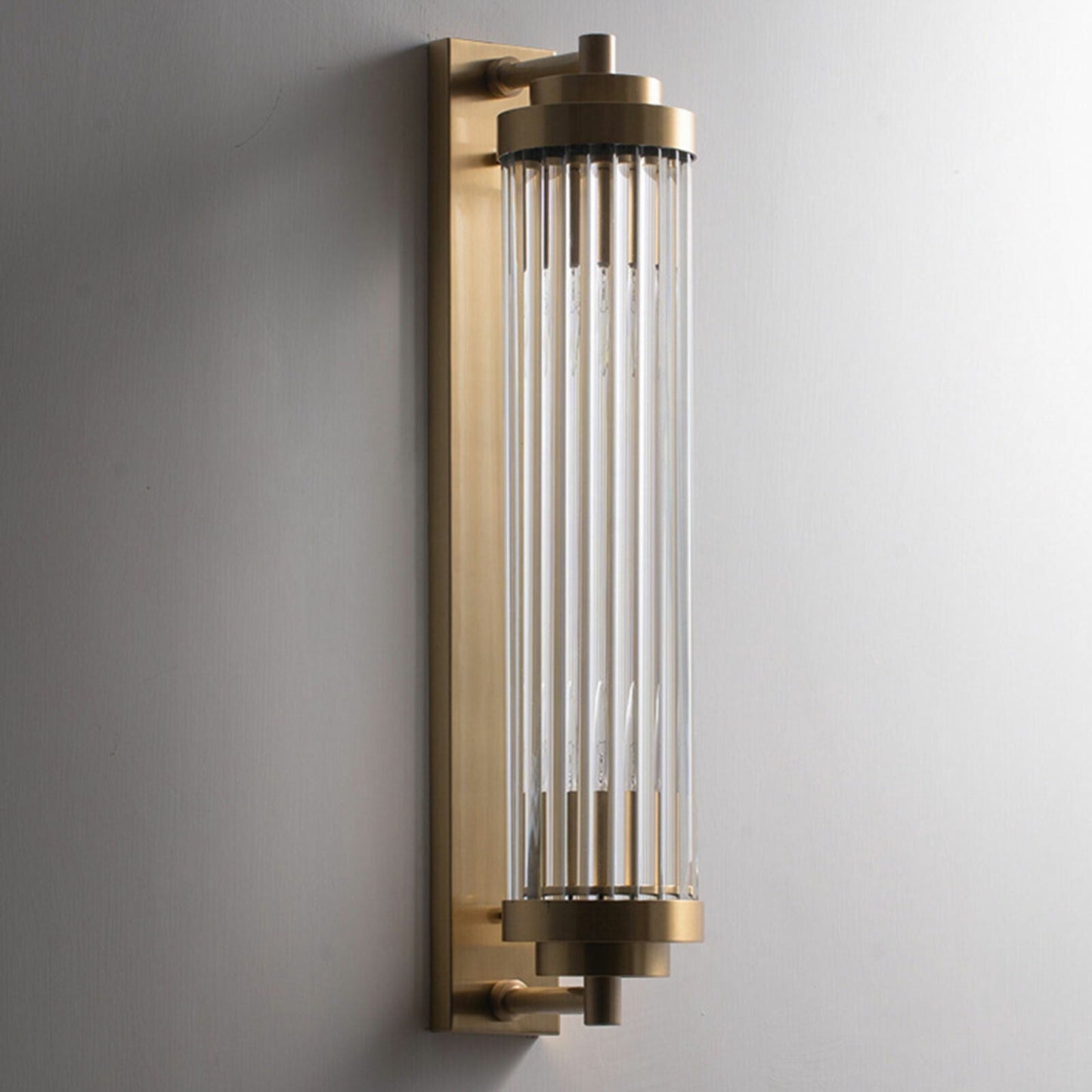 Glass Wall Sconce Home Interior Strong Transmittance 110V