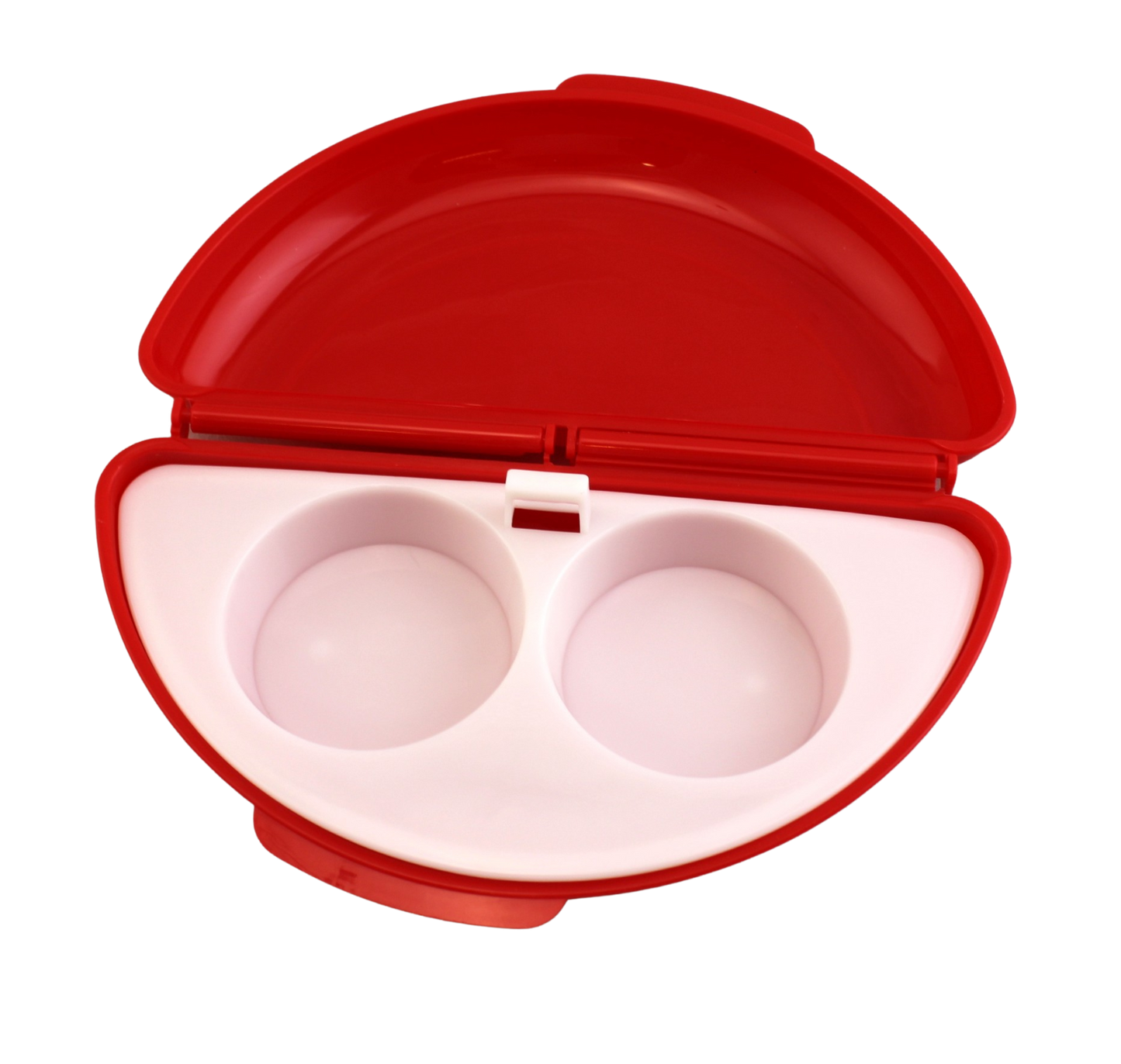 Egg Poacher Set Plastic Red