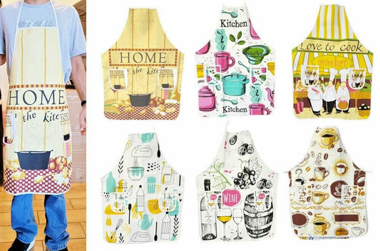 Kitchen Apron With Pocket 24x31 Inches